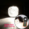Clear Lens Pair Bumper Driving Fog Lights Lamp Compatible with Ford 2005 2006 2007 F250 F350 F450 F550 Super Duty / 2005 Ford Excursion