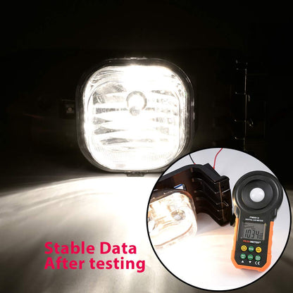 Clear Lens Pair Bumper Driving Fog Lights Lamp Compatible with Ford 2005 2006 2007 F250 F350 F450 F550 Super Duty / 2005 Ford Excursion