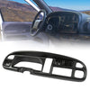 G-PLUS Dash Board Bezel Cover Compatible with Dodge Ram 1500 1998-2001/ Ram 2500 3500 1998-2002 Instrument Panel w/Vents