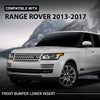 G-PLUS Front Bumper Lower Insert Trim Molding Silver Compatible with Land Rover Range Rover 2013-2017 LR038735