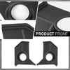 G-PLUS Speaker Kick Panels Pair Black Compatible with Ford Mustang 1967-1968