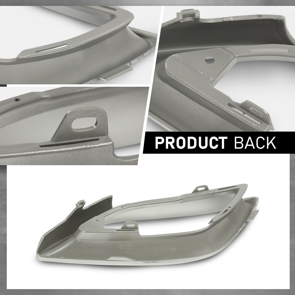 G-PLUS Fog Light Trim Driver and Passenger Side Compatible with Benz R320 R350 R500 R550 4Matic Base 2006-2010 MB1039169 MB1038169 2518852023 2518851923