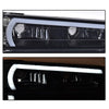 G-PULS Headlights Lights Fit Chevy Colorado/GMC Canyon 2004-2012,Fit Isuzu i-280 i-350 2006/i-290 i-370 2007-2008 Smoky Lens Black Housing Clear Reflector Bumper Headlamps,faros delanteros Assembly