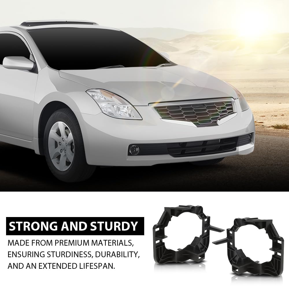 G-PLUS Fog Light Bracket Driver and Passenger Side Compatible with Nissan Altima 2007-2009