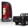G-PLUS LED Tail Light Lamp w/Bulbs RH Passenger Side Compatible with GMC Sierra 1500 2016-2018/Fit GMC Denali 1500 2016-2018/Fit GMC Sierra 1500 Limited 2019, Luces Traseras Rear Brake Lamps Assembly