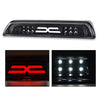 G-PLUS LED 3rd Third Brake Light Compatible with Toyota Tundra 2007-2018 Third High Mount Brake Tail Light Rear Brake Stop Tail Light Replace For# 81570-0C050(White Lens Black Base)