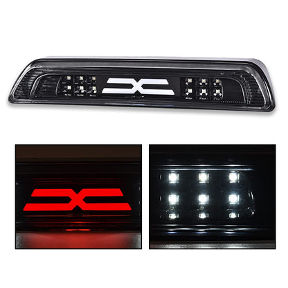G-PLUS LED 3rd Third Brake Light Compatible with Toyota Tundra 2007-2018 Third High Mount Brake Tail Light Rear Brake Stop Tail Light Replace For# 81570-0C050(White Lens Black Base)
