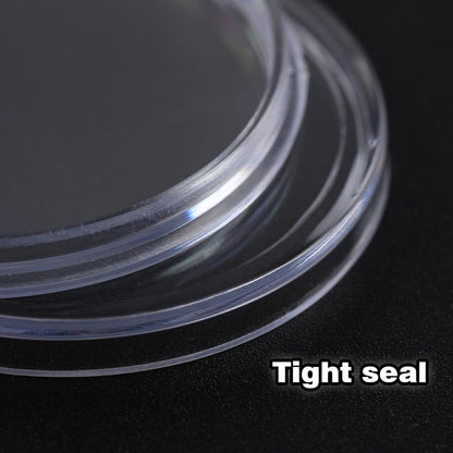 G-PLUS 50 Direct Fit Airtight 30.6mm Coin Holders Capsule Fit for JFK Half Dollar w/Box