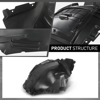 G-PLUS Front Left Fender Liner Inner Assembly, Compatible with Benz GLE350d GLE450 4Matic 2016/ GLE43 GLE63 2016-2019, Driver Side, 2926900030, MB1248194