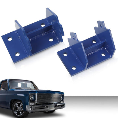 G-PLUS Motor Mount Conversion kit Compatible with Chevy Truck 1973-1987/ Compatible with Suburban 1973-1991 Engine Mounting Kit #7731103