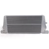 Performance Front Mount Aluminum Intercooler Compatible With Ford Mustang 2.3L EcoBoost 2015 2016 2017 Silver