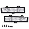G-PLUS Signal Light Parking Lamps Fit Chevy Monte Carlo SS 1983 1984 1985 1986 1987 1988 /Fit Chevy Monte Carlo 81-86 (not fit LS 86-88) Clear lens Driver & Passenger Side