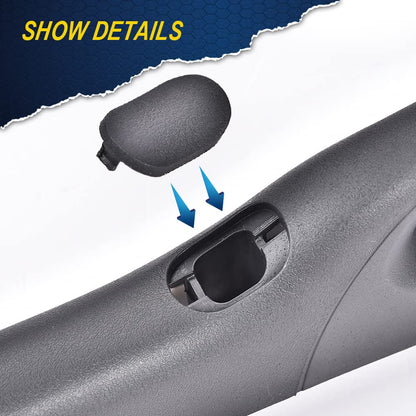 G-PLUS Front A Pillar Trim Handle Compatible with 2004-2008 F150, RH Passenger Side Inside Grab Handle (Black)