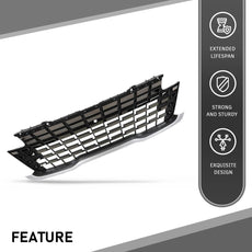 G-PLUS Front Upper Grille Chrome Trim Camera Hole Compatible with Kia Carnival 2022-2024 86350R0110 Product Image