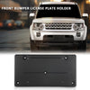 G-PLUS Front Bumper License Plate Holder Mounting Bracket Compatible with Discovery 4 / LR4 2010-2016 Black