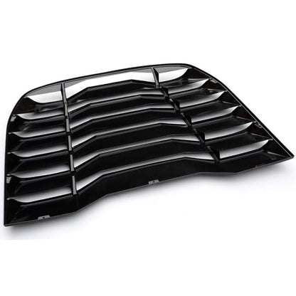 Windshield Louver Covers Replacement for Nissan 370Z 3.7L 2009-2019 Rear Window Louvers Cover Sun Shade ABS Matte Black