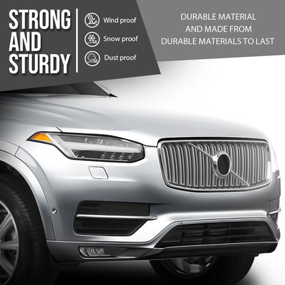 G-PLUS Front Lower Bumper Cover Shield Valance Compatible with Volvo XC90 2016-2019 313533838, VO1087100 Silver