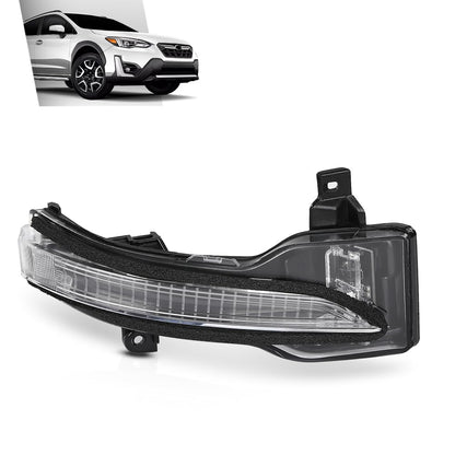 G-PLUS Exterior Mirror Turn Signal Light Lamp Passenger Side Compatible with Subaru Ascent/Crosstrek/Forester/Impreza/Legacy/Outback 2017-2023 84401FL000