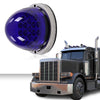 G-PLUS Blue Lens White LED Marker Turn Signal Light Lamp w/Base universal