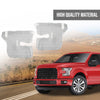 G-PLUS Headlights Headlamps Cover Left+Right Clear Compatible with 2015-2017 Ford F150 FO2502335,