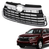 G-PLUS Chrome Front Bumper Upper Grill Grille ABS Compatible with 2014-2016 Toyota Highlander