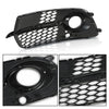 G-PLUS Front Bumper Fog Light Covers Grille Bezel Pair Compatible with Audi Q5(8R) MK1 2013-2017 AU1038123, AU1039123, 8R0807682JBJI, 8R0807681MBJI, AD8222133, AD8222134