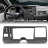 G-PLUS Speedometer Dash Bezel Trim Compatible with Chevy Silverado GMC Sierra Truck 1988-1994 Gray