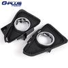 G-PLUS Bumper Fog Lights Compatible with 2016 2017 Toyota RAV4 Clear Driving Fog Lamps A pair W/Bulbs + Switch Wiring Kit neblineros para autos delantero, faros antiniebla