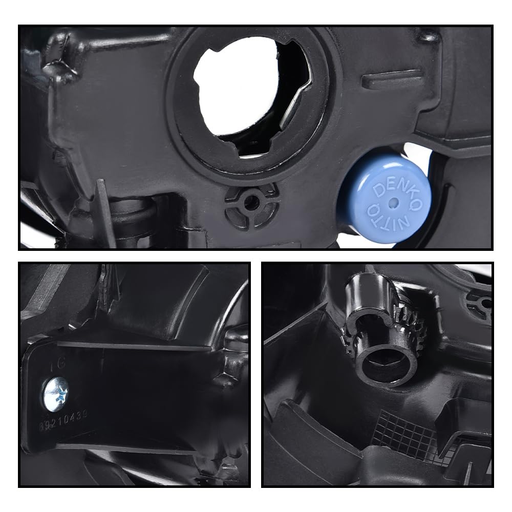 G-PLUS Bumper Fog Lights Compatible with 2007-2009 Nissan Altima Clear Driving Fog Lamps A pair W/Bulbs + Wiring Kit neblineros para autos delantero faros antiniebla