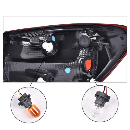G-PLUS Rear Outer Left Tail Light Assembly Compatible with Chevy Malibu XL 2016 2017 2018 2019 2020 2021 2022 Rear Brake Lamp Luces Traseras, 84132377, Red Lens