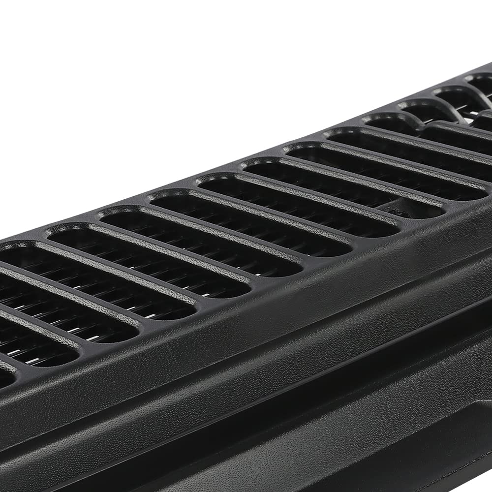 G-PLUS Windshield Wiper Vent Cowl Screen Cover Grille Panel Compatible with Ford 1999-2007 F250 F350 3C3Z-25022A68-AAA, 4C3Z-25022A69-AAA