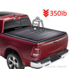 G-PLUS T4 Four-Fold Hard Lock 8Ft Truck Tonneau Cover Compatible with 02-18 Ram 1500 03-21 Ram 2500 3500 | Not Fits Ram Box Models | 8Ft Folding Standard Long Bed