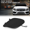 G-PLUS Front Bumper Tow Eye Hook Cover Cap Compatible with Benz C63AMG W205 C300 C400 2015-2018 2058850724, A2058850724