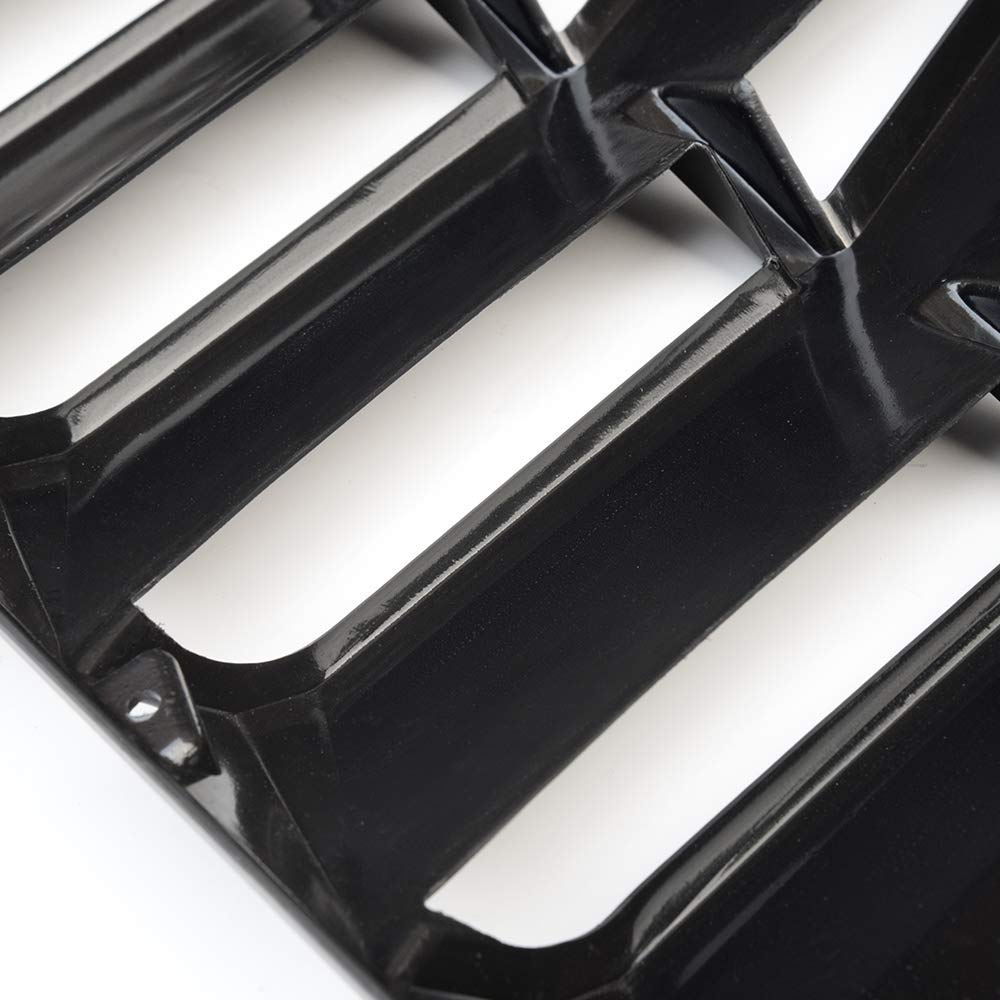 G-PLUS Replacement for Chevy Camaro 2016 2017 2018 2019 Rear Window Louvers Replacement Windshield Sun Shade Cover Lambo Style Matte Black