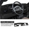 G-PLUS Dash Bezel Radio Cluster Trim Panel 4x4 Black Compatible with Ford F250 F350 Super Duty 1999-2004 with Hole