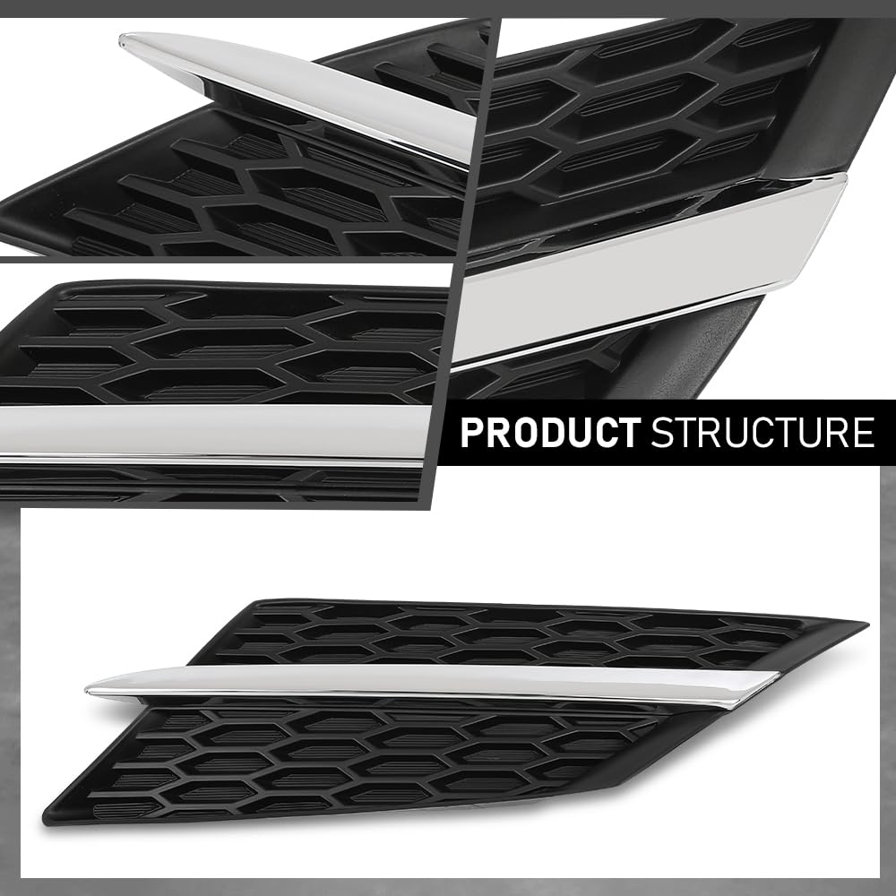 G-PLUS Front Grille Grill, Compatible with Toyota RAV4 2009-2012, TO1200315, 531010R010 Glossy Black