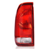 G-PLUS Red Tail Light w/o Bulbs & Wire Harness Driver Side Fit Ford F150 Stepside 1997-2004/Fit Ford F250 1997-1999/Fit F250 F350 F450 F550 Super Duty 1999-2007 FO2801117, FO2800117 Red