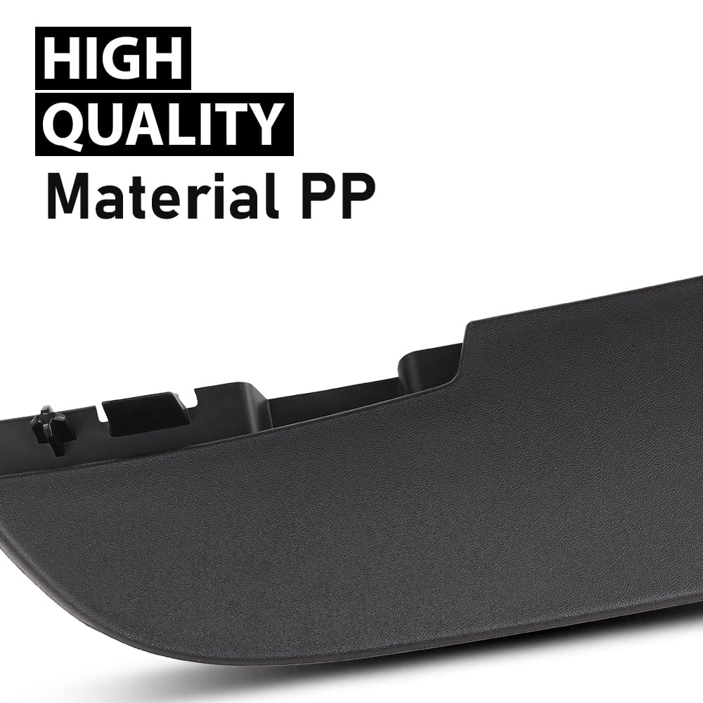 G-PLUS Pair Front Lower Bumper Air Deflector, Compatible with Land Range Rover Evoque (submodel: Prestige, Pure) 2012-2015 Spoiler Valance Air Dam Deflector LR026536, LR026537