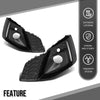 G-PLUS Front Bumper Fog Light Cover Compatible with Audi S5 Sportback / S5 / A5 Sportback / A5 2020 2021 2022 2023 8W6807681T3Q7, 8W6807682T3Q7 Black