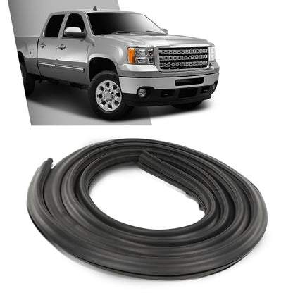 G-PLUS Front Door Weatherstrip Seal LH or RH Side Compatible with Chevy Silverado 1500 2007-2013,Fit Chevy Silverado 2500HD 3500HD 2007-2014,Fit GMC Sierra 1500 2500HD 3500HD 2007-2014