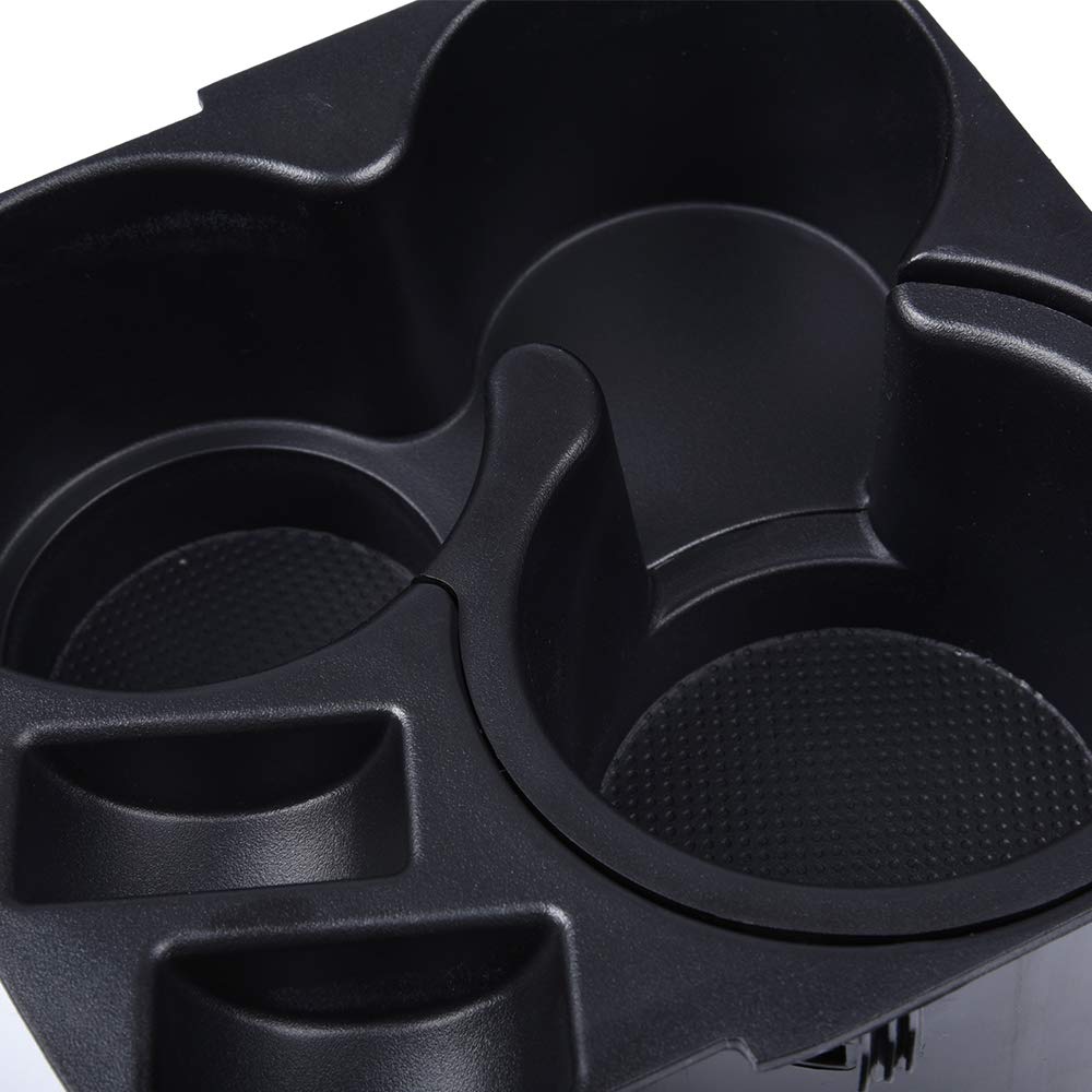 G-PLUS Center Console Cup Holder & Liner Black Compatible with Nissan Altima 2007-2012