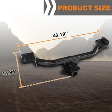 G-PLUS Trailer Hitch 2 Inch Receiver for Kia Sportage 2017-2022 Class 3 Black Side View