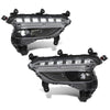 G-PLUS Front LED Fog Lights Left Right Side Pair Compatible with Hyundai Santa Fe Sport 2017-2018 922014Z510, 922024Z510