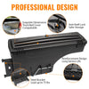 G-PLUS Rear Left Lockable Storage Box Toolbox Compatible with Ford F150 2015 2016 2017 2018 2019 2020 Left Driver Side Truck Bed Box