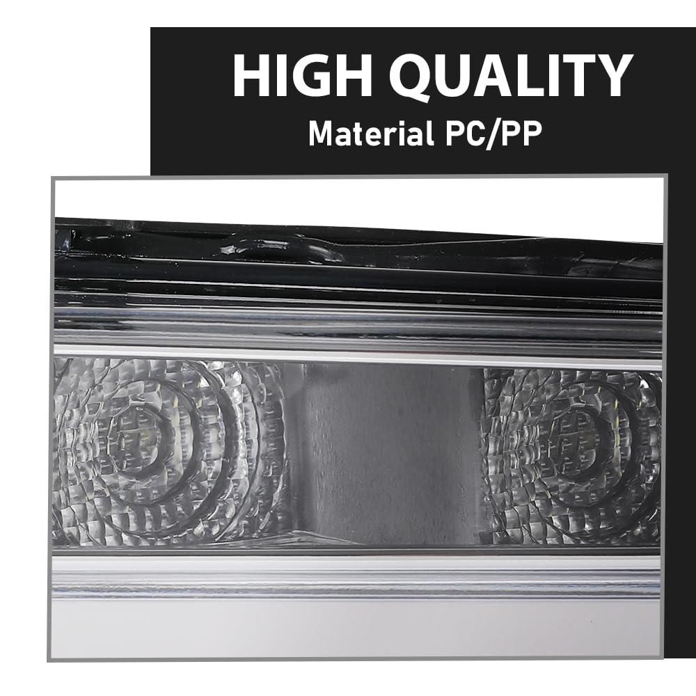 G-PLUS LED Fog Light Driver Daytime Parking Lamp RH Passenger Side Compatible with Lincoln MKZ 2017-2020 FO2521195, HP5Z13200A Black