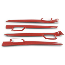 G-PLUS 4PCS Door Handle Trim Cover for Jeep Grand Cherokee 2011-2021 Carbon Fiber
