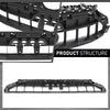 G-PLUS Front Bumper Grille Grill, Compatible with Audi A4 S4 2020-2024, Fit For Models W/S-Line Package, 8W0807233D, AU1207106