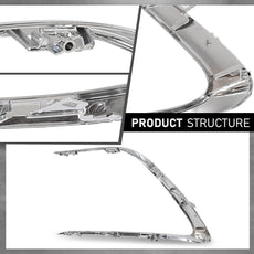 G-PLUS Front Right Bumper Grille Trim for Toyota Camry LE XLE 2021-2023 Product Features