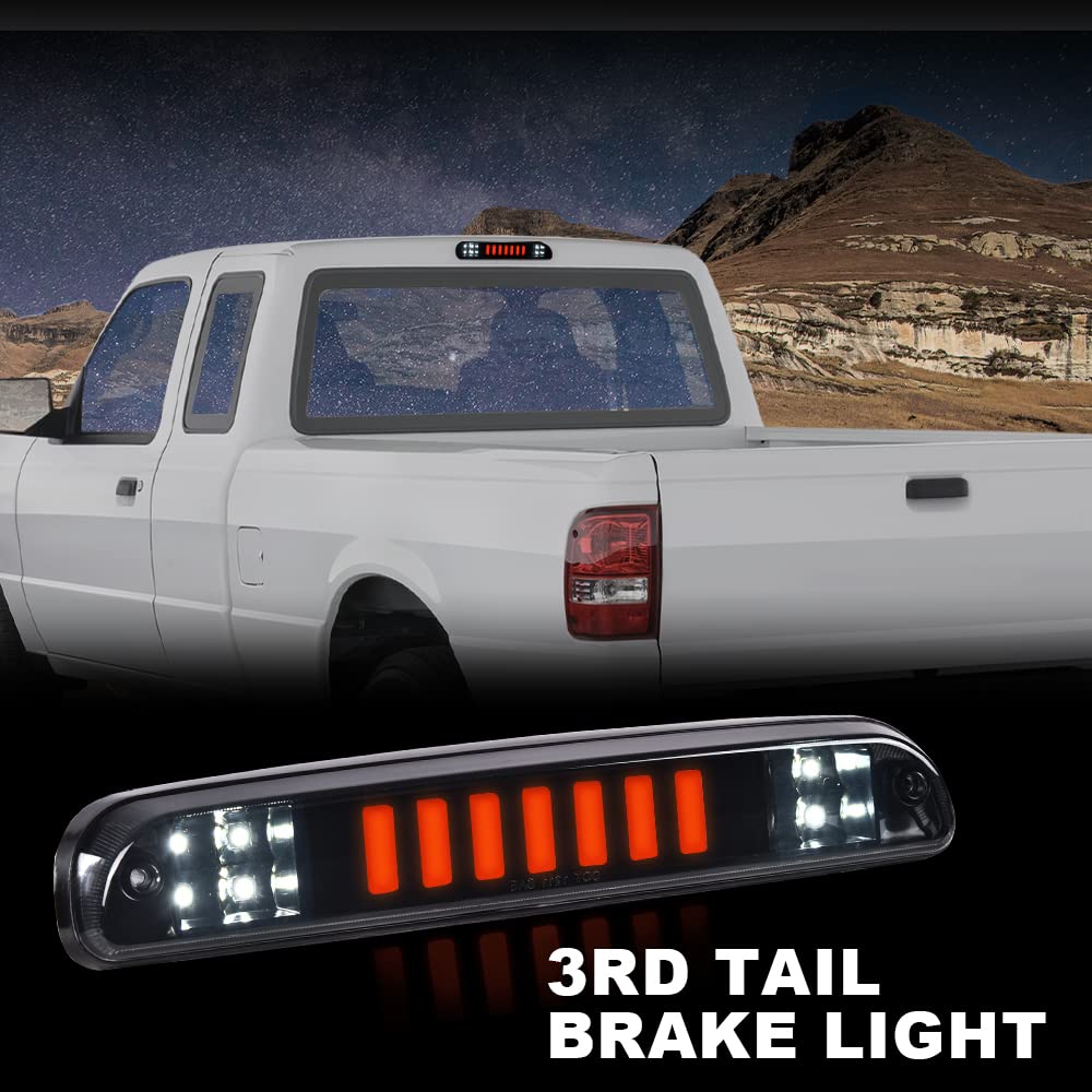 G-PLUS High Mount Stop Light LED Third Type I Brake Tail Light Compatible with 1993-2011 Ranger 1999-2016 F250 F350 F450 F550 Super Duty 1995-2003 Mazda B2300 B2500 B3000 B4000
