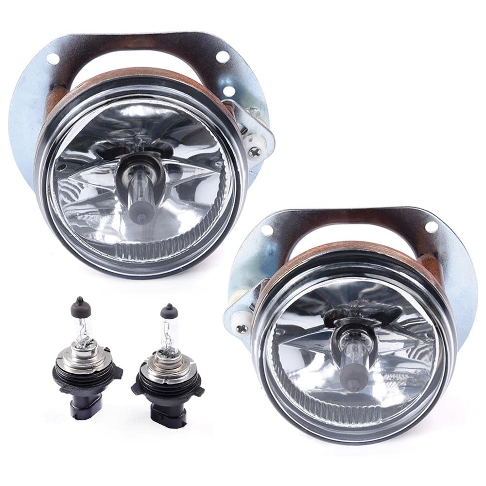 G-PLUS Clear Lens Front Bumper Fog Lights, Compatible with Benz C CLASS 2008-2011/Fit Benz CL CLASS 2008-2014/Fit Benz SL CLASS 2009-2012/Fit Benz ML CLASS 2008-2011/Fit Benz R CLASS 2006-2010